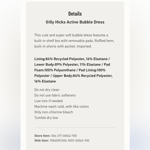 Gilly Hicks Active Cutout Back Skater Dress - Picture 3 of 11